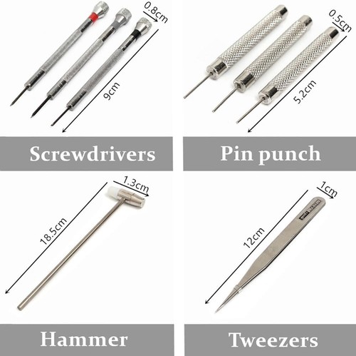 Uhrenreparatur-Werkzeugsatz